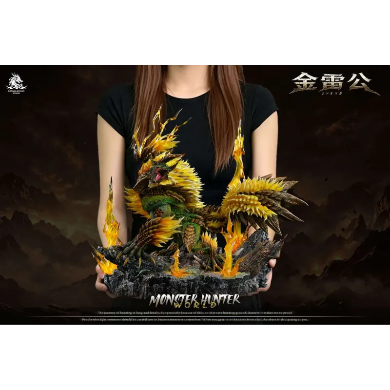 Monster Hunter Zinogre & Stygian Zinogre & Thunderlord Zinogre Dragon Realm Studio