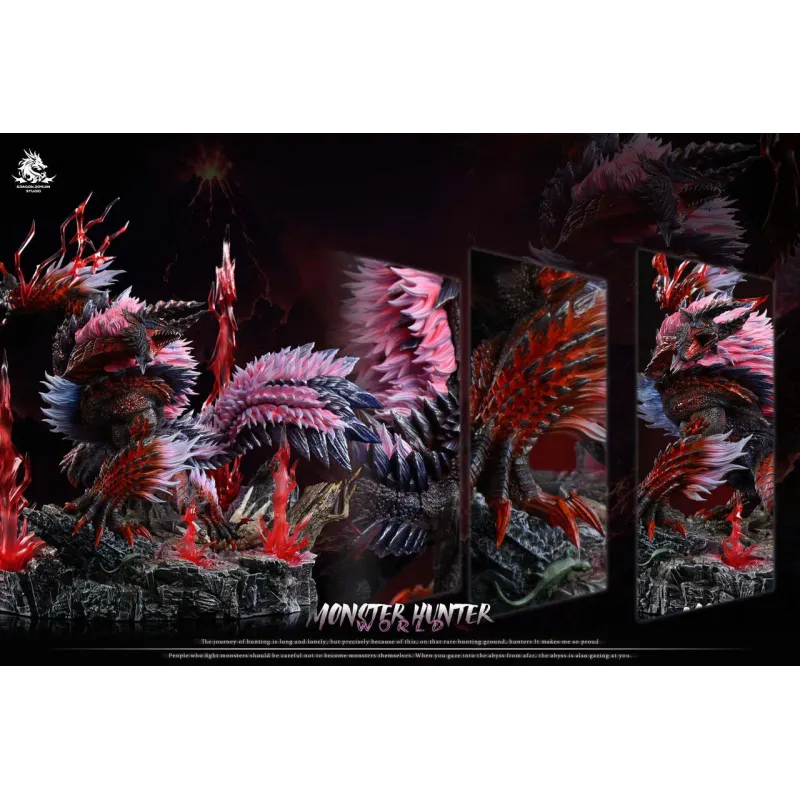Monster Hunter Zinogre & Stygian Zinogre & Thunderlord Zinogre Dragon Realm Studio