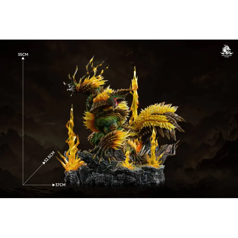 Monster Hunter Zinogre & Stygian Zinogre & Thunderlord Zinogre Dragon Realm Studio
