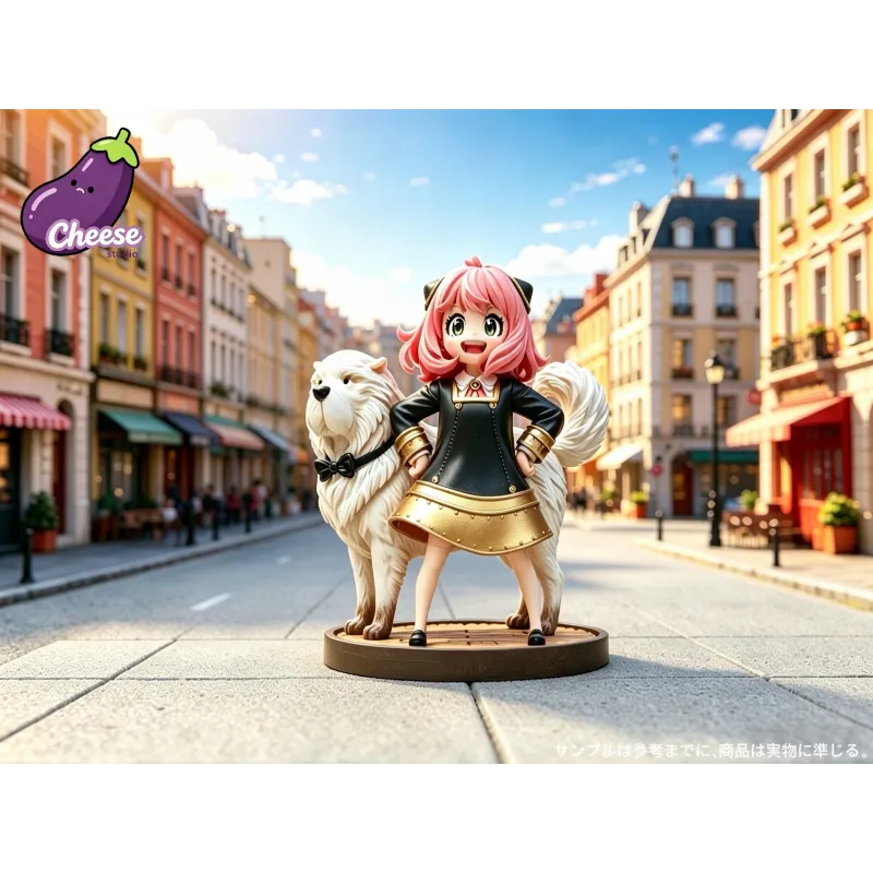 Anya’s Daily Life Statue – Decoración única de Cheese Studio
