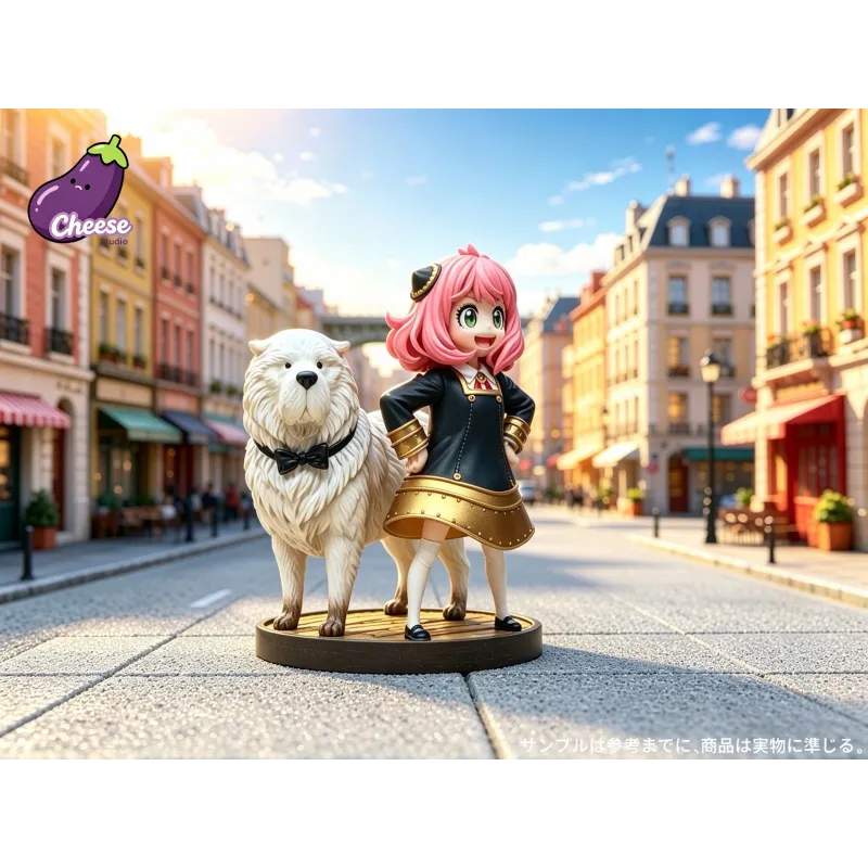 Anya’s Daily Life Statue – Decoración única de Cheese Studio