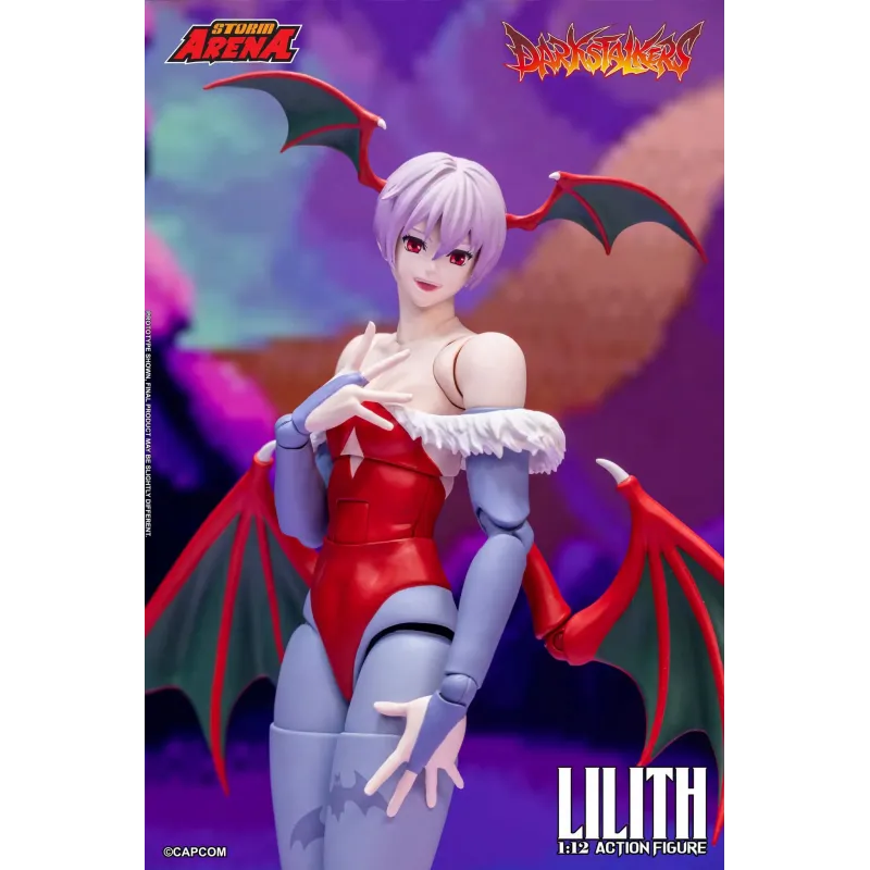 Darkstalkers Lilith Storm Arena