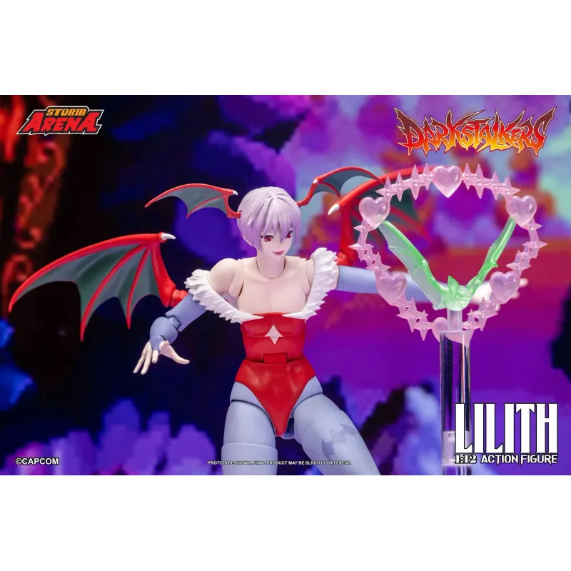 Darkstalkers Lilith Storm Arena
