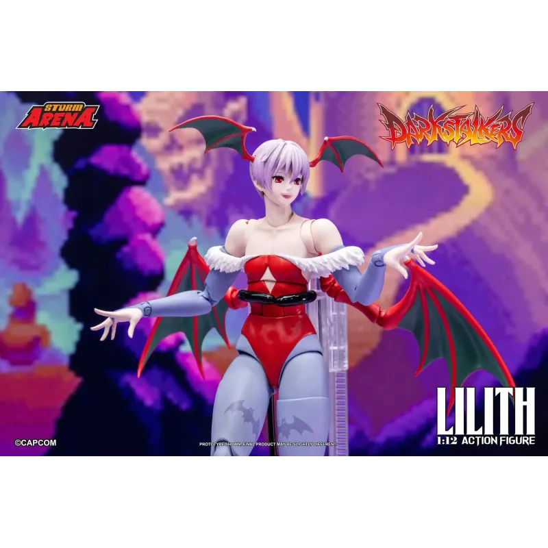 Darkstalkers Lilith Storm Arena