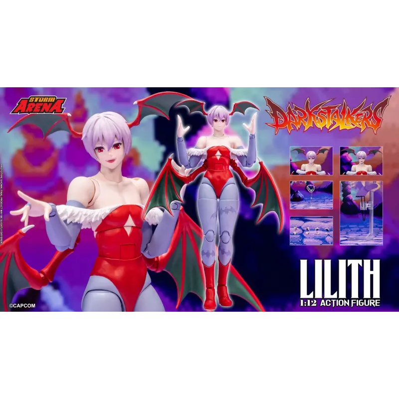 Darkstalkers Lilith Storm Arena