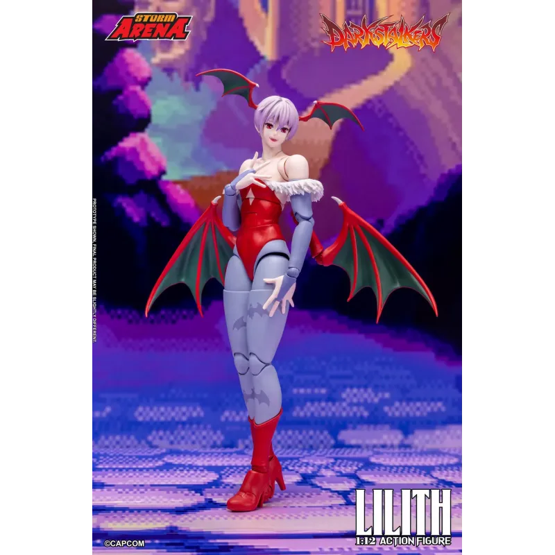 Darkstalkers Lilith Storm Arena