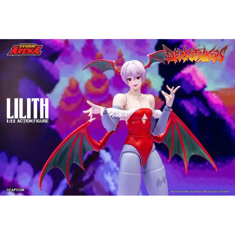 Darkstalkers Lilith Storm Arena