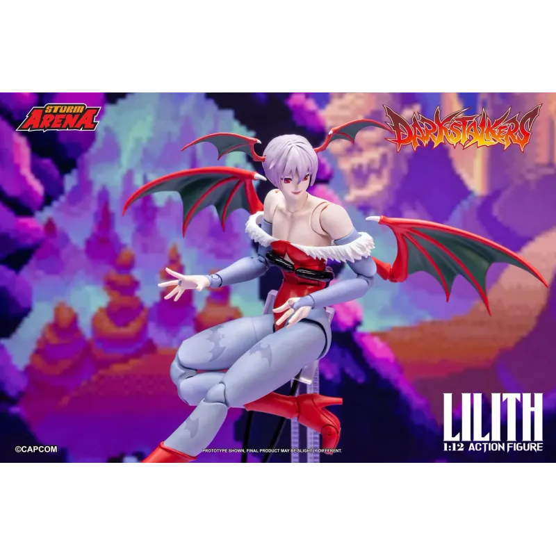 Darkstalkers Lilith Storm Arena