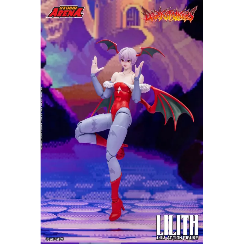 Darkstalkers Lilith Storm Arena