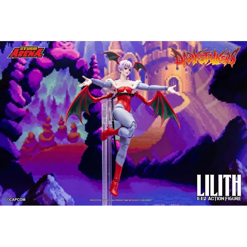 Darkstalkers Lilith Storm Arena