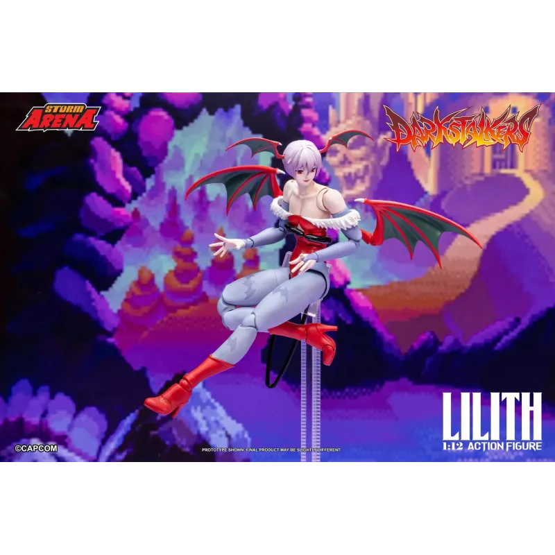 Darkstalkers Lilith Storm Arena