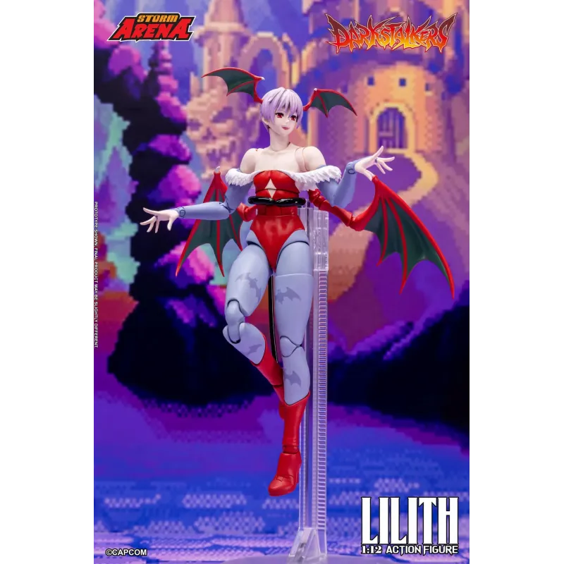 Darkstalkers Lilith Storm Arena