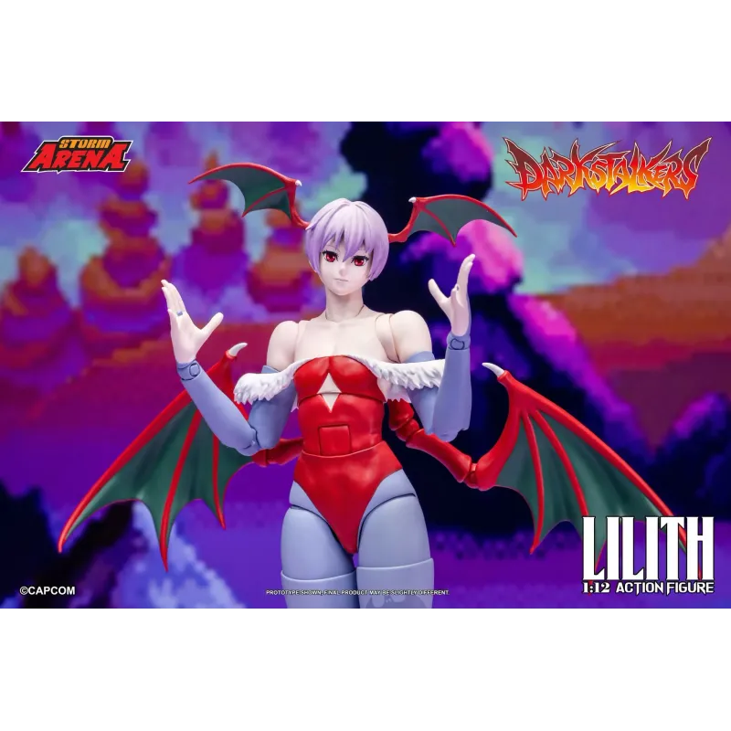 Darkstalkers Lilith Storm Arena