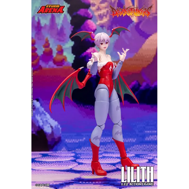 Darkstalkers Lilith Storm Arena