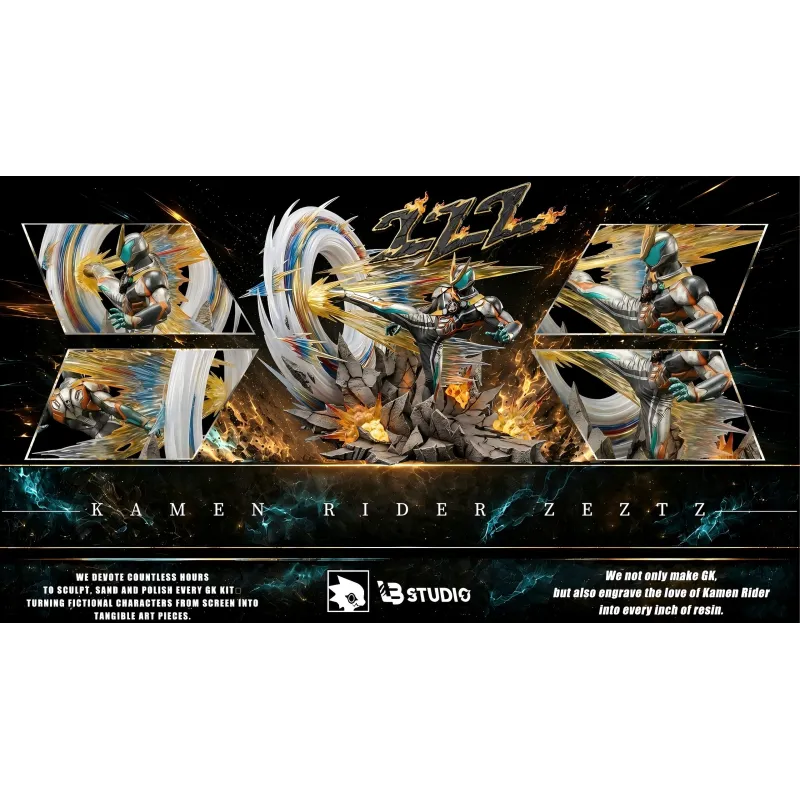 Kamen Rider ZEZTZ LB Studio - Figura Coleccionable Única