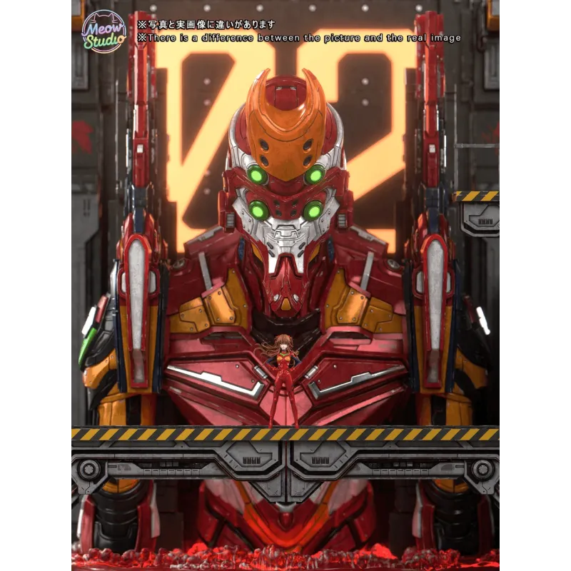 Asuka EVA-02 Statue 1/6 - Neon Genesis Evangelion Meow Studio