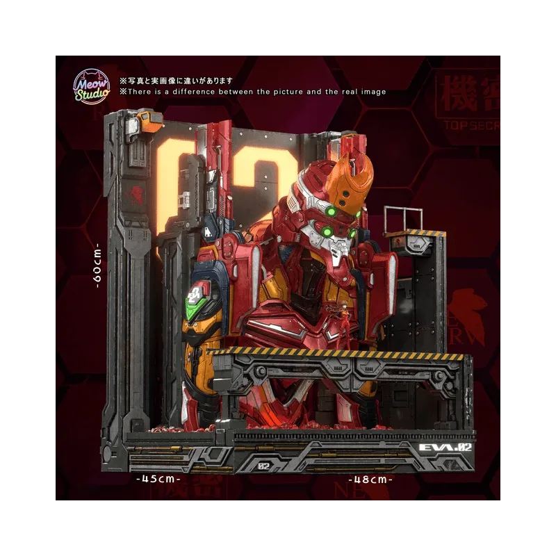 Asuka EVA-02 Statue 1/6 - Neon Genesis Evangelion Meow Studio