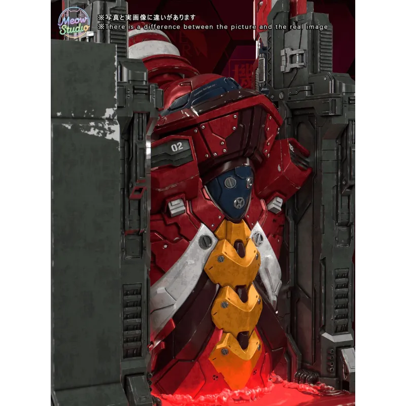 Asuka EVA-02 Statue 1/6 - Neon Genesis Evangelion Meow Studio