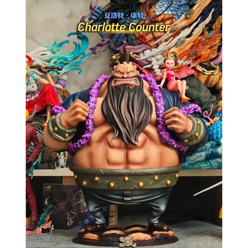 One Piece Charlotte Counter & Mondée Édition Limitée Statue