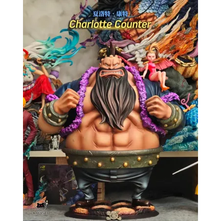 One Piece Charlotte Counter & Mondée Edición Limitada Estatua