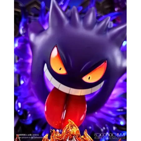 Pokémon Gengar Startles Calcifer - Long Miao Studio Ideal