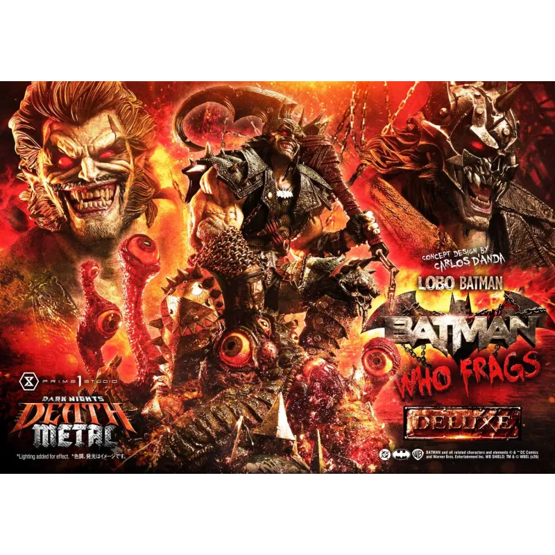 DC Lobo Batman: Batman Who Frags Prime 1 Studio