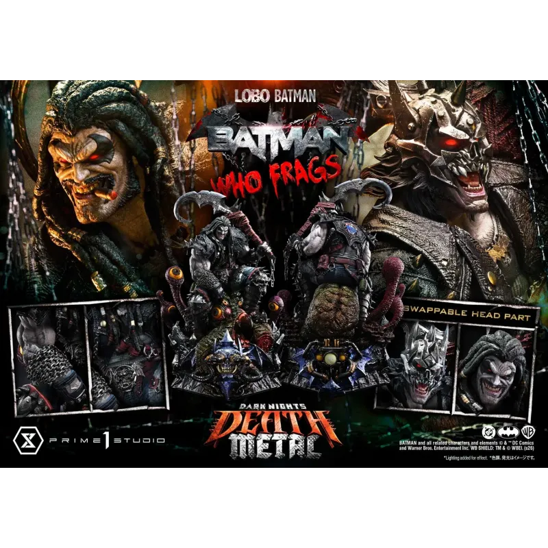 DC Lobo Batman: Batman Who Frags Prime 1 Studio