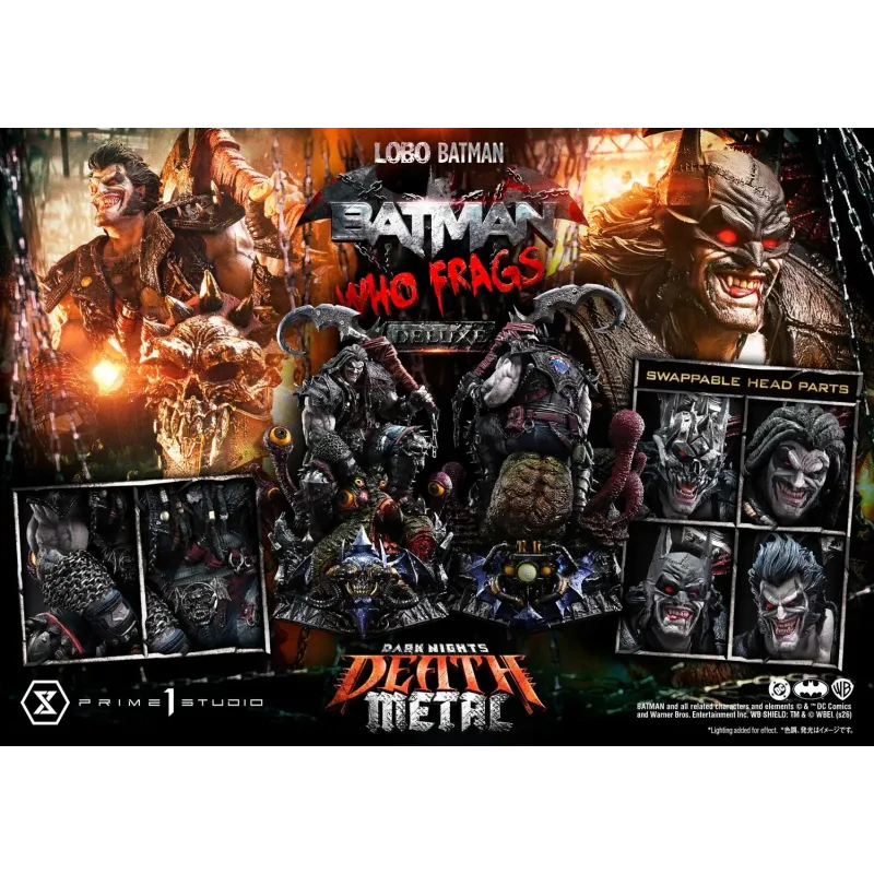 DC Lobo Batman: Batman Who Frags Prime 1 Studio