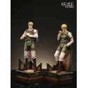 Ataque a los Titanes: Reiner Braun y Zeke Yeager Sure Studio
