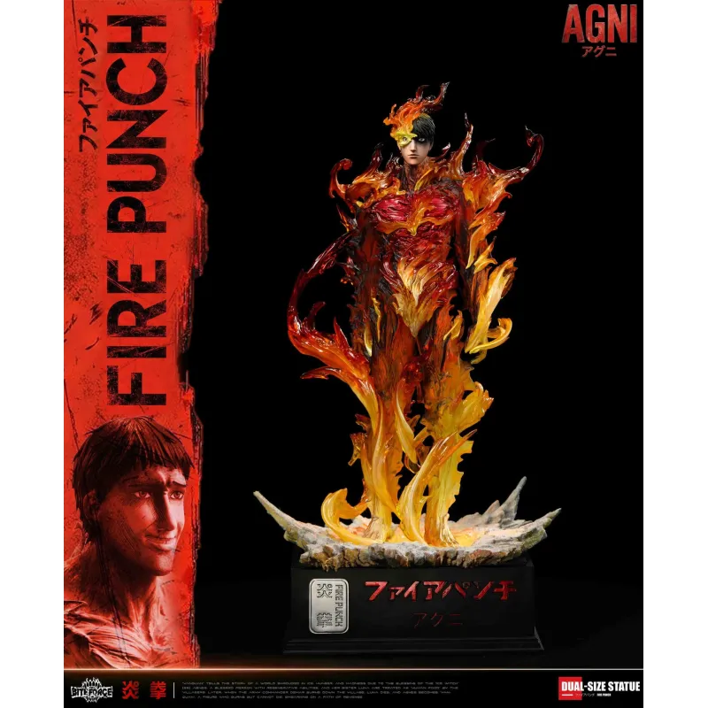 BiteForce Studio Fire Punch Agni Limited Edition Statue