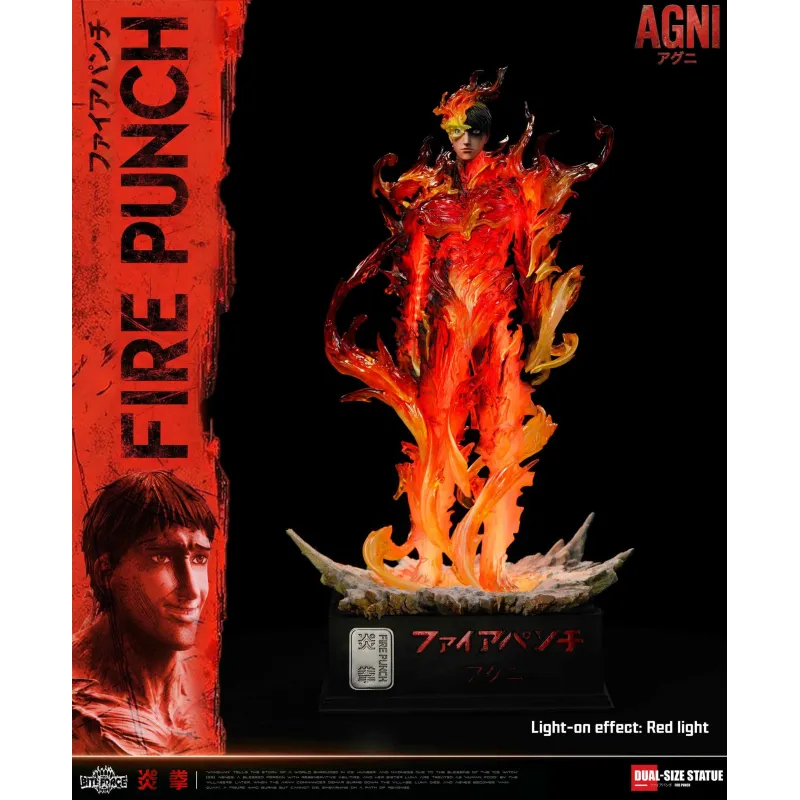 BiteForce Studio Fire Punch Agni Limited Edition Statue