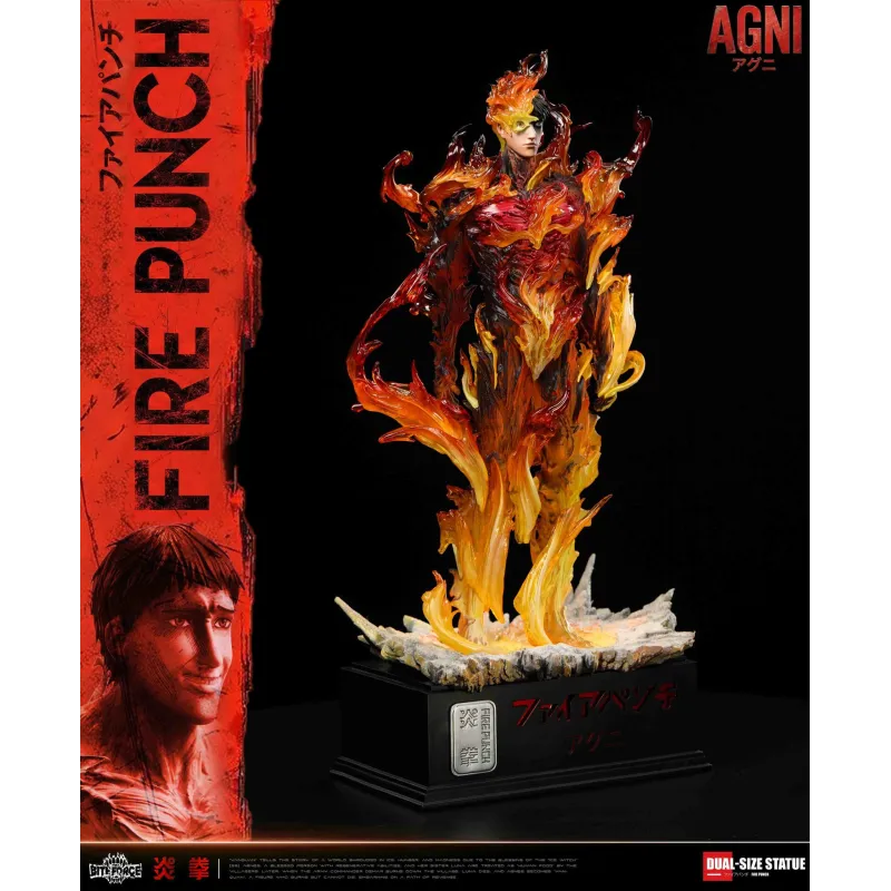 BiteForce Studio Fire Punch Agni Limited Edition Statue