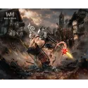 Attack on Titan Cart Titan WM Studio - Figuras Coleccionables