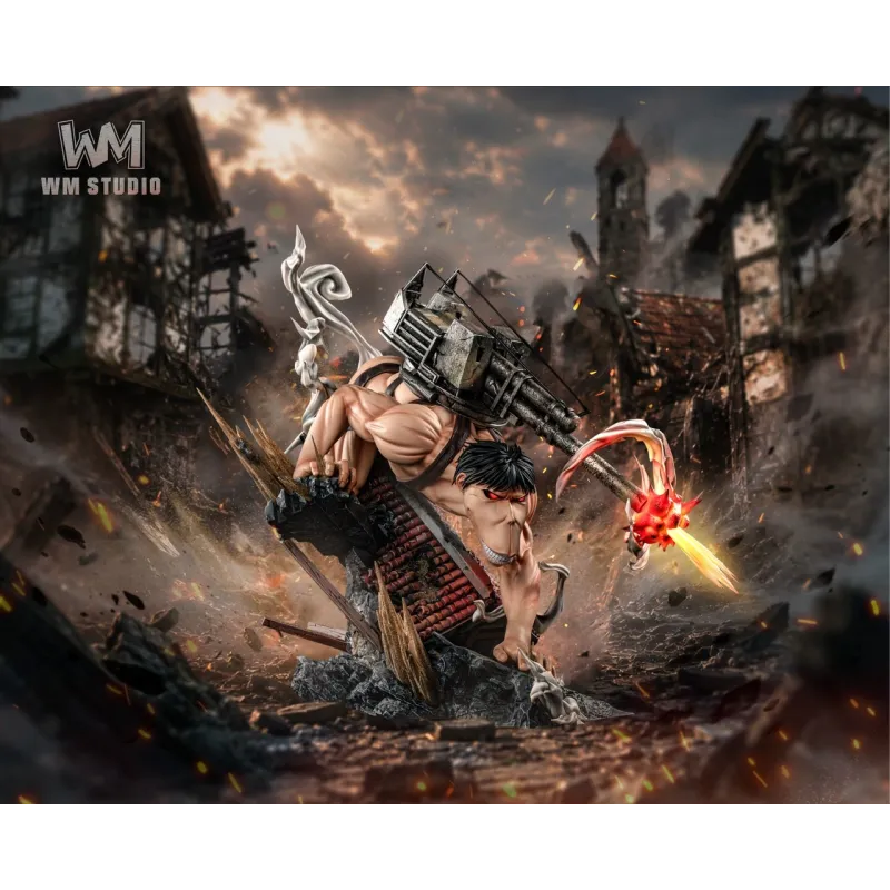 Attack on Titan Cart Titan WM Studio - Figuras Coleccionables