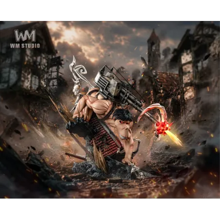 Attack on Titan Cart Titan WM Studio - Figuras Coleccionables