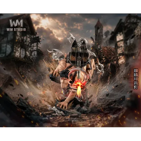 Attack on Titan Cart Titan WM Studio - Figuras Coleccionables