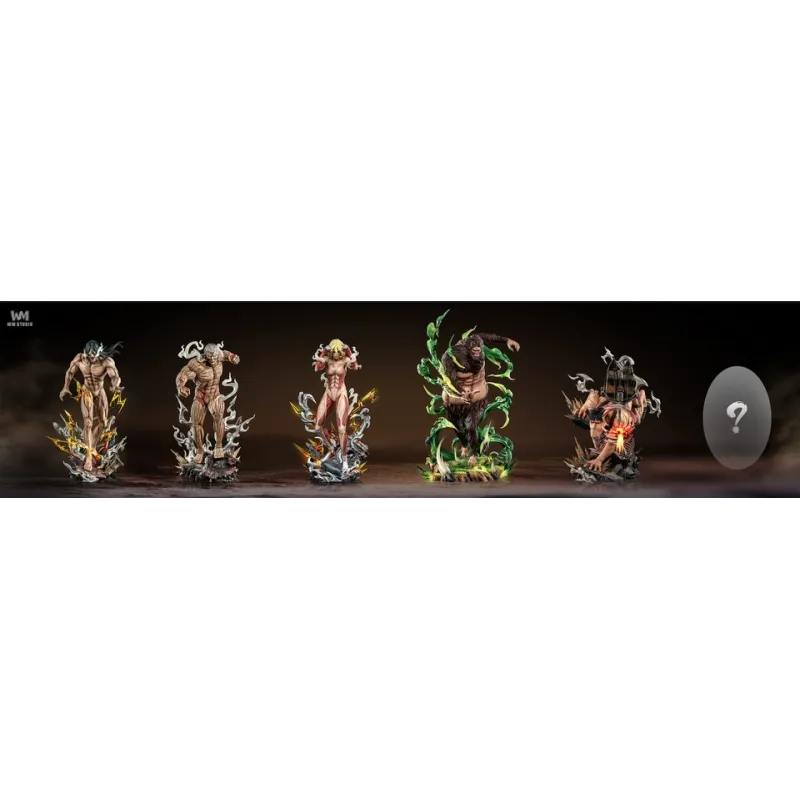 Attack on Titan Cart Titan WM Studio - Figuras Coleccionables