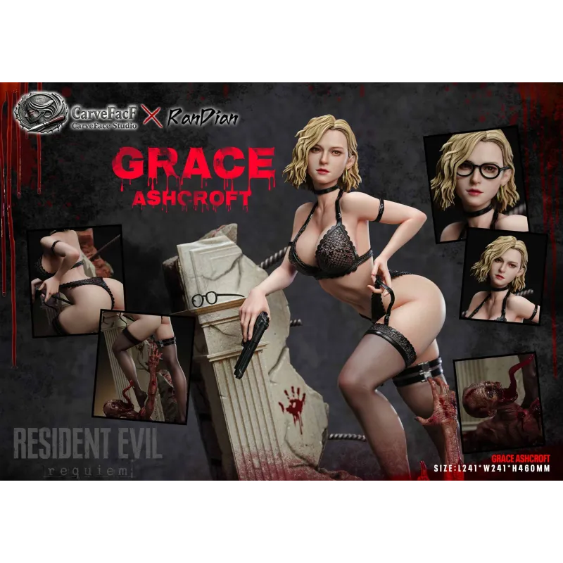 Resident Evil Grace Ashcroft - CarveFace Studio Exclusif