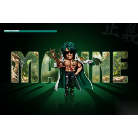 One Piece Aramaki Admiral Green Bull - Yz Studio Colección