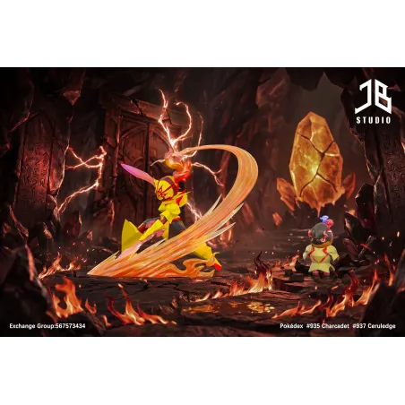 Pokemon Charcadet and Ceruledge JB Studio - Unique Collection!