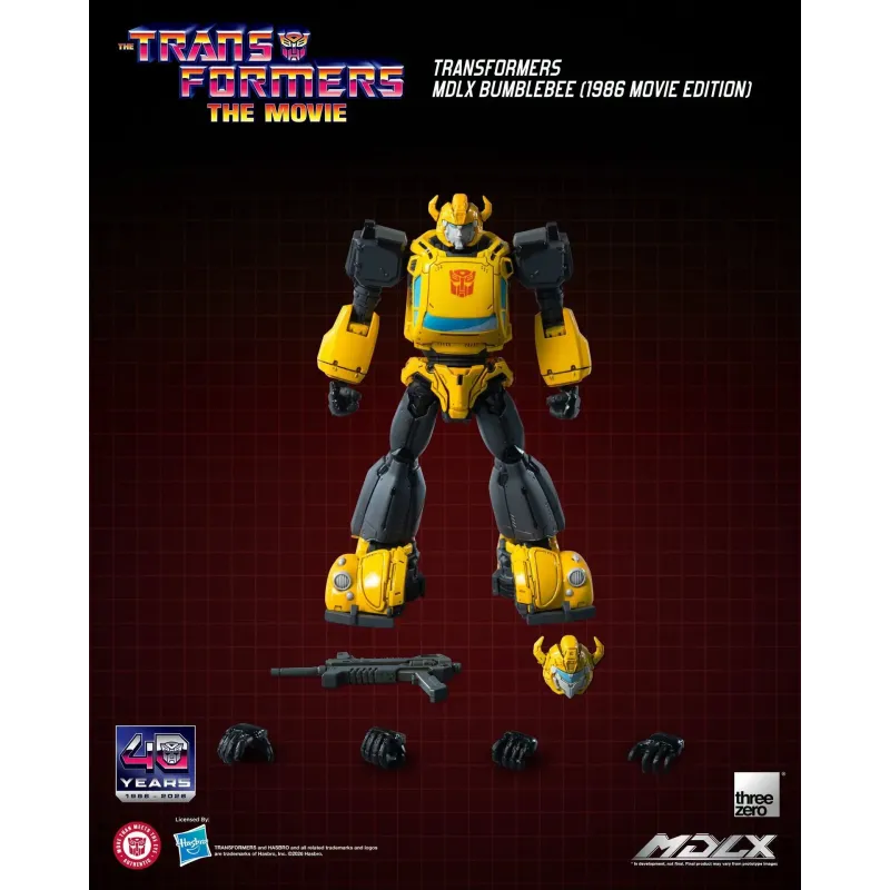 Transformers MDLX Bumblebee 1986 Movie Edition Threezero