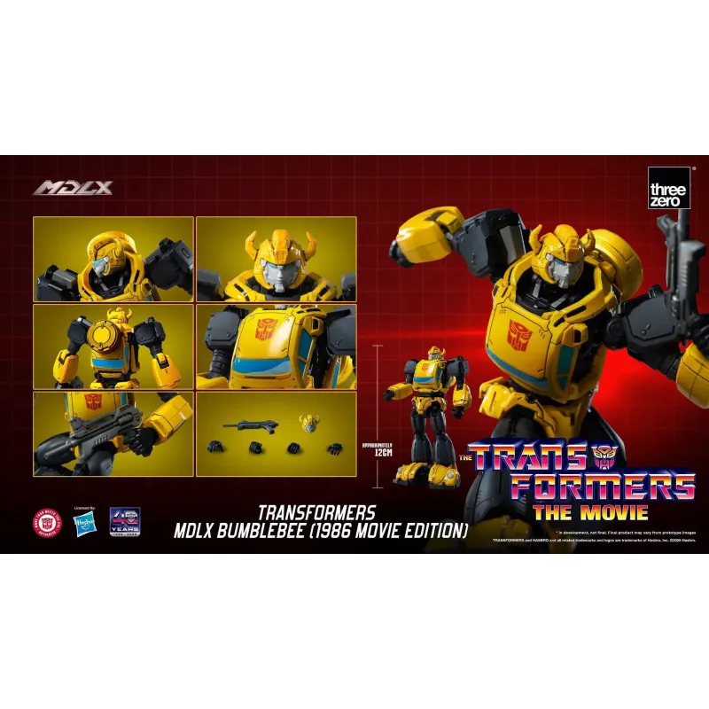 Transformers MDLX Bumblebee 1986 Movie Edition Threezero