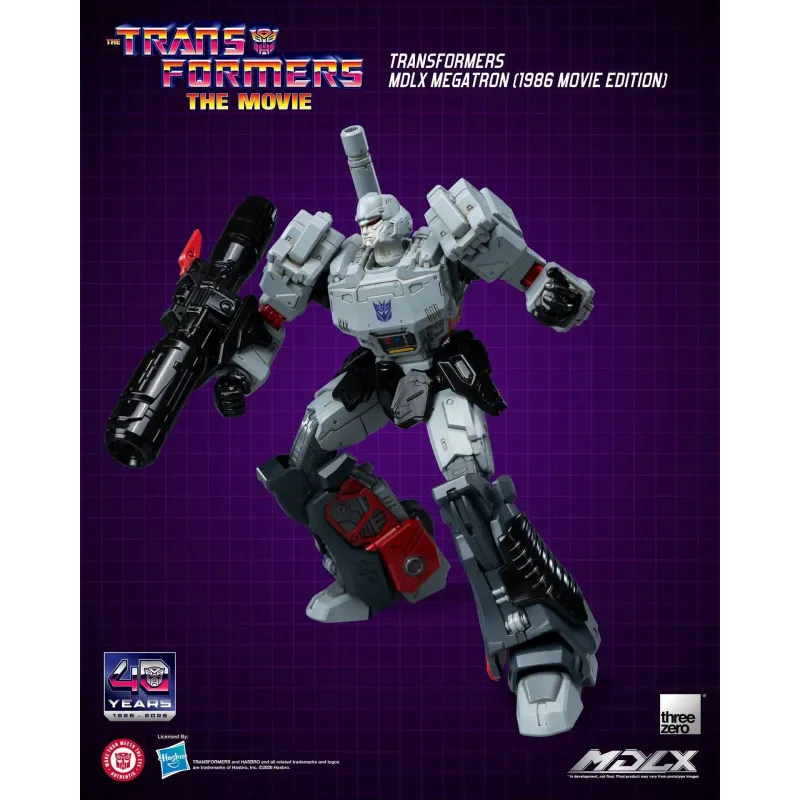 Transformers MDLX Megatron 1986 Movie Edition Threezero