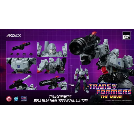 Transformers MDLX Megatron 1986 Movie Edition Threezero