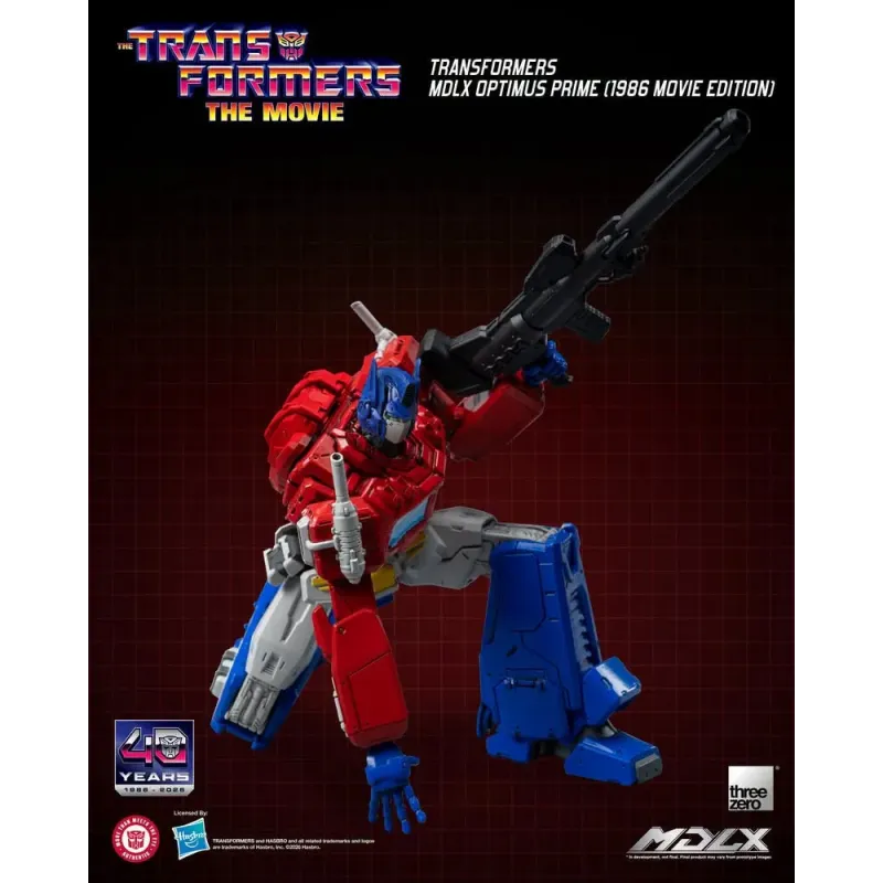 Transformers MDLX Optimus Prime 1986 Movie Edition Threezero