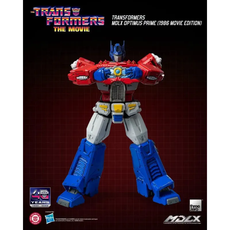 Transformers MDLX Optimus Prime 1986 Movie Edition Threezero