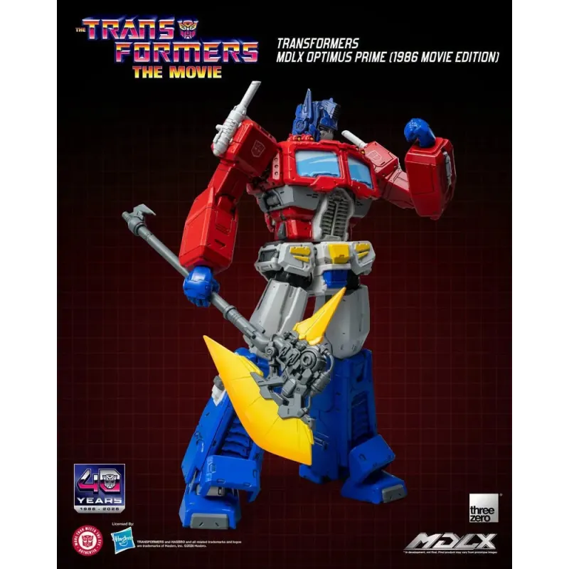 Transformers MDLX Optimus Prime 1986 Movie Edition Threezero