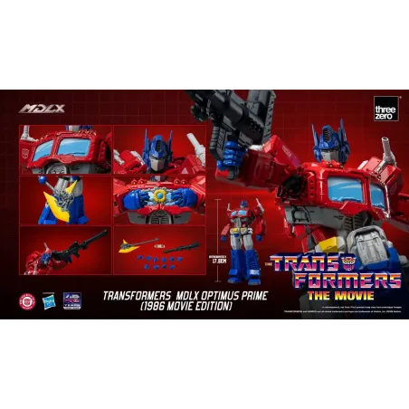 Transformers MDLX Optimus Prime 1986 Movie Edition Threezero