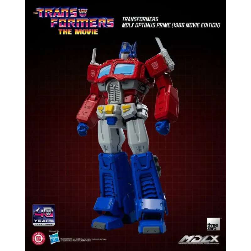 Transformers MDLX Optimus Prime 1986 Movie Edition Threezero