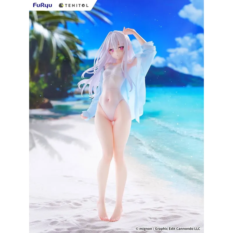 TENITOL Mignon Shiro Traje de baño Figura - Personaje Original
